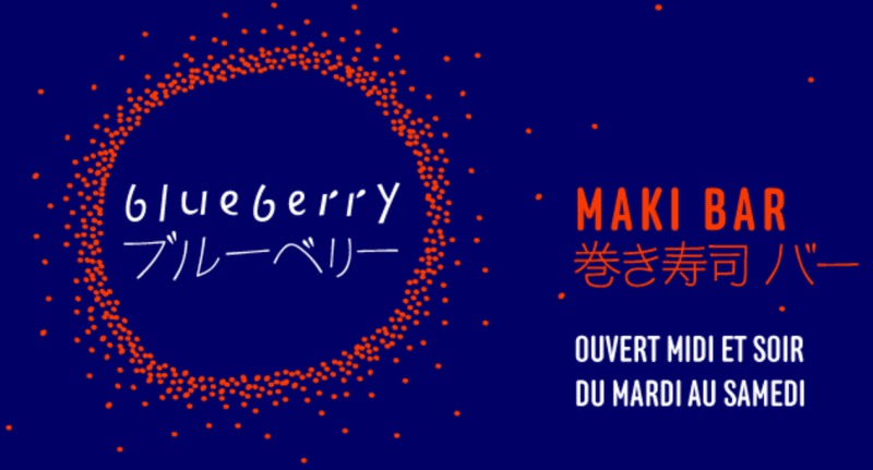 Art'n'Resto : découverte du Blueberry Bar à Maki